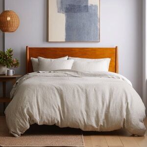New Quince  Organic Luxe Duvet Cover Set  full/queen